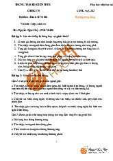 Bài tập ứng dụng Cung  và Cầu  môn Kinh tế vi mô | Trường Đại học Kinh Tế Quốc Dân