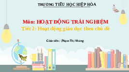 Giáo án điện tử  Hoạt Động Trải Nghiệm 4 KNTT -  Kết Nối Tri Thức:  Tiết 17: CHỦ ĐỀ KĨ NĂNG ĐẶT CÂU HỎI ĐỂ TÌM HIỂU THÔNG TIN.