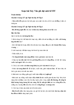 Soạn bài Xúy Vân giả dại sách KNTT