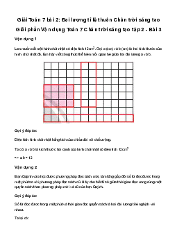 Giải Toán 7 Bài 3: Đại lượng tỉ lệ nghịch | Chân trời sáng tạo