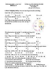 Đề học kì 2 Toán 7 năm 2023 – 2024 phòng GD&ĐT Tiền Hải – Thái Bình