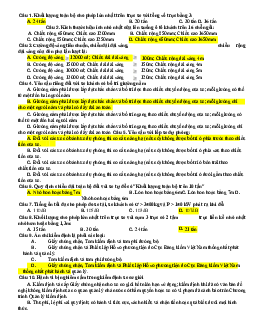 Đáp án kiểm định