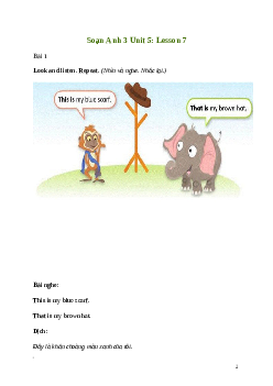 Tiếng Anh lớp 3 Unit 5: Lesson 7 trang 90 Explore Our World