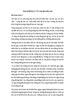 Tả con lợn  | Tập làm văn 4