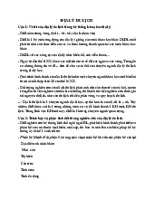 Đề cương Môn Địa lý du lịch | Đại học Văn hóa Hà Nội