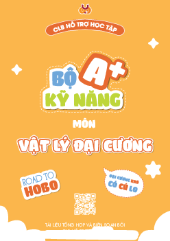 Sách Bộ kỹ năng A+ Vật lý đại cương | Đại học Bách khoa Hà Nội