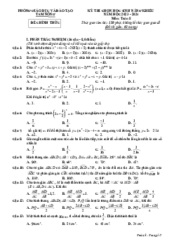Đề học sinh năng khiếu Toán 8 năm 2023 – 2024 phòng GD&ĐT Tam Nông – Phú Thọ