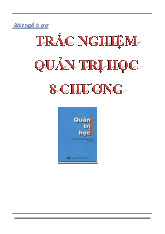 Trắc nghiệm môn quản trị học có đáp án | Quản trị học | Đại học công nghiệp HCM