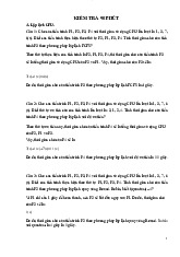 Đề ôn tập công nghệ thông tin cuối kì | Đại học Kinh tế Kỹ thuật Công nghiệp