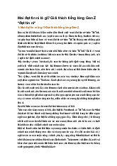 Mai đẹt tin ni là gì? Giải thích tiếng lóng Gen Z "đẹt tin ni"