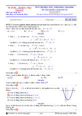 Bộ đề tham khảo ôn tập học kỳ 1 Toán 10 sách Cánh Diều năm học 2025 – 2026