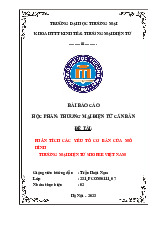 Phân tích các yếu tố cơ bản của mô hình thương mại điện tử shopee Việt Nam | Bài thảo luận thương mại điện tử căn bản