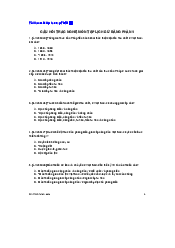 Câu hỏi trắc nghiệm ôn tập Lịch sử đảng phần 1 | Trường Đại học Mở Thành phố Hồ Chí Minh