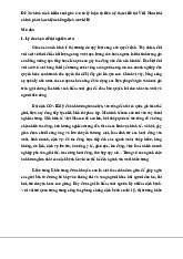 Nghiên cứu Chính sách Kiểm Soát Giá Trần tại Việt Nam trong Thời kỳ Covid-19 môn Kinh tế vi mô | Trường Đại học Kinh Tế Quốc Dân