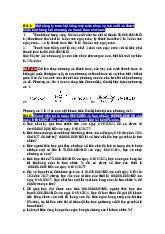 Giải Bài Tập Chương 4: Phương Án Thanh Toán & Tích Lũy | Môn Tài chính doanh nghiệp - Học viện Chính sách và Phát triển