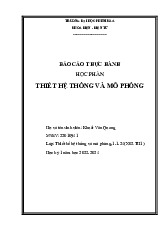 Báo cáo Thực Hành 1 - Mô phỏng Hệ Thống Boost Converter - Q22.Môn Thiết kế hệ thống và mô phỏng | Đại học Trường Đại học Phenika.