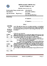 Bài thi học phần: Thương mại điện tử căn bản - Mã đề 19 | Trường Đại học Thương Mại