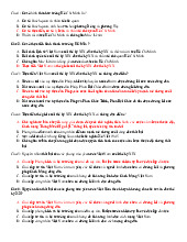 Đề cương môn Tư tưởng Hồ Chí Minh - Trường Đại học lao động -  xã hội.