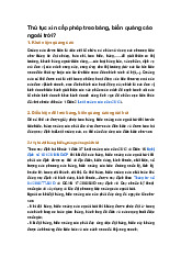 Thủ tục xin cấp phép treo bảng, biển quảng cáo ngoài trời?