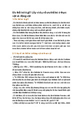 Ưu thế lai là gì? Lấy ví dụ về ưu thế lai ở thực vật và động vật
