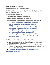 bài tập kinh tế vĩ mô chương 20 | Đại học Kinh tế Thành phố Hồ Chí Minh