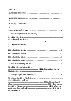 Bài tiểu luận Phân tích chiến lược Marketing