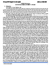 Ngữ Văn 12 - Vợ nhặt (Kim Lân) Một số nhận định, lời bình và tư liệu