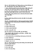 Ngân hàng câu hỏi trắc nghiệm có đáp án ôn thi môn Triết học Mác-Lênin - Học Viện Kỹ Thuật Mật Mã