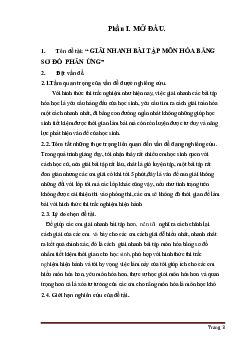 SKKN kỹ thuật giải nhanh bài tập hóa lớp 12