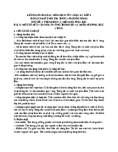 bài giảng về lịch sủ địa lý lớp 4