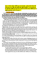 Khái niệm, Ý nghĩa và Tính cách mạng môn Triết học Mác - Lênin | Trường đại học Mở Hà Nội