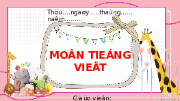 Giáo án điện tử Tiếng việt 1 bài 58 Chân trời sáng tạo: Học vấn: ach, êch, ich