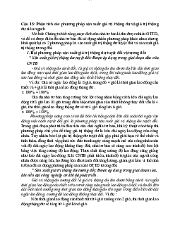 Phân tích các phương pháp sản xuất giá trị thặng dư và giá trị thặng dư siêu ngạch | Đại học Sư Phạm Hà Nội