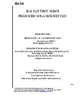 Thông tin hỗ trợ: trung tâm tư vấn và hỗ trợ khách hàng môn Hệ thống Thông tin trong Kế toán| Học viện Công Nghệ Bưu Chính Viễn Thông