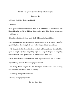 Văn mẫu lớp 10: Viết báo cáo nghiên cứu về một vấn đề (2 Dàn ý + 2 Mẫu)