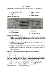 Câu hỏi trắc nghiệm ôn tập môn Quản lý chất lượng sản phẩm   | Học viện Nông nghiệp Việt Nam