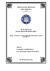 Xây dựng và phát triển thương hiệu cá nhân Khánh Vy | Bài thảo luận quản trị thương hiệu