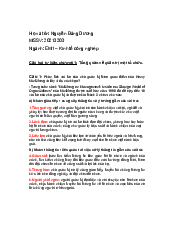 Tài liệu Quản trị học đại cương | Đại học Bách Khoa Hà Nội