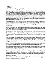 lý thuyết thực trạng chuỗi cung ứng ở Việt Nam | Môn kinh tế vĩ mô