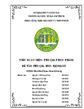 Tiểu luận nghiên cứu về Isomalt | Phụ gia thực phẩm | Đại học Nông Lâm Thành phố Hồ Chí Minh