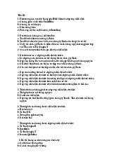 Đề thi giữa kỳ về Đáp ứng miễn dịch môn Giáo dục nâng cao sức khỏe | Đại học Y Tế Công Cộng