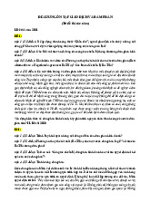 Đề Cương Ôn Tập Môn Giao dịch và đàm phán kinh doanh | Đại học Kinh Tế Quốc Dân