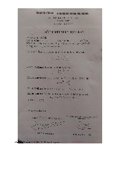 Đề thi kết thúc học phần - Giải tích 1 | Trường đại học Bách Khoa, Đại học Đà Nẵng