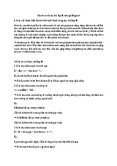 Cấu trúc về câu chẻ lớp 11 trong tiếng anh