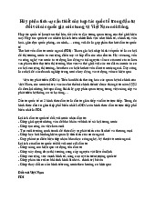 Phân tích hợp tác quốc tế trong đầu tư đối với Việt Nam môn Kinh tế đầu tư 1 | Trường Đại học Thủy Lợi