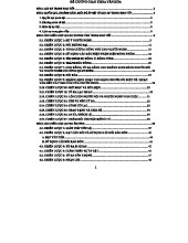 Đề cương Giao thoa Văn hóa: Chiến lược Giao tiếp & Lịch sự