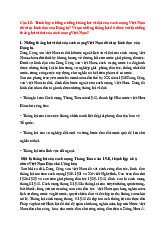 Thắng lợi vĩ đại của cách mạng Việt Nam dưới sự lãnh đạo của Đảng | Môn Lịch sử Đảng - Đại học Sư Phạm Hà Nội