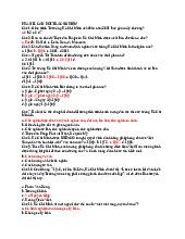 Câu hỏi trắc nghiệm (có đáp án) | Môn tư tưởng Hồ Chí Minh