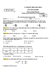 Đề thi tham khảo - Đường lối cách mạng của đảng cộng sản Việt Nam | Trường Đại học Kiến trúc Hà Nội