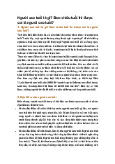 Người cao tuổi là gì? Bao nhiêu tuổi thì được coi là người cao tuổi?
